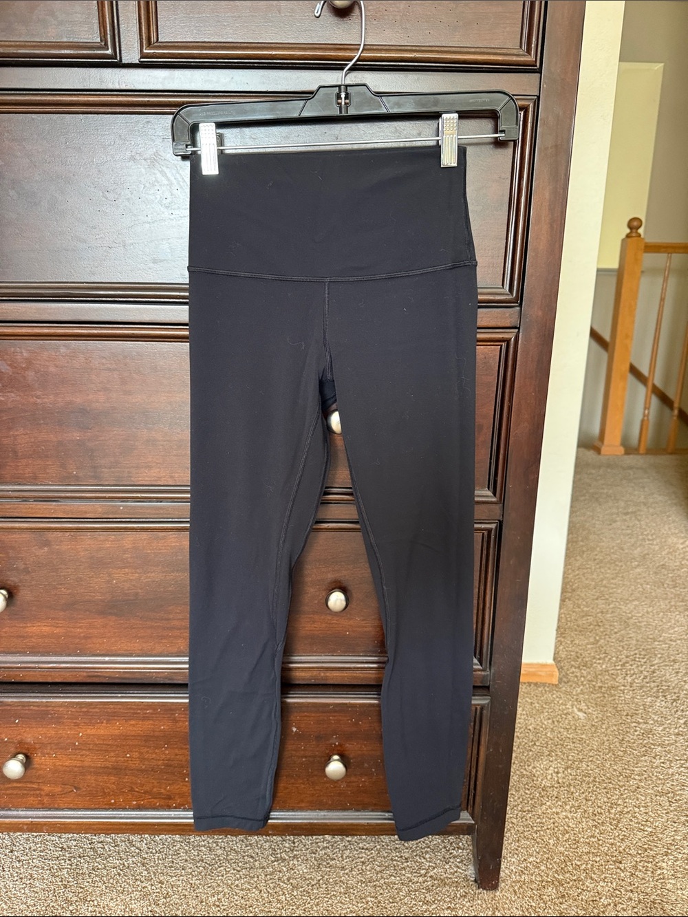 lululemon athletica Black Align' High-Waist Leggings
